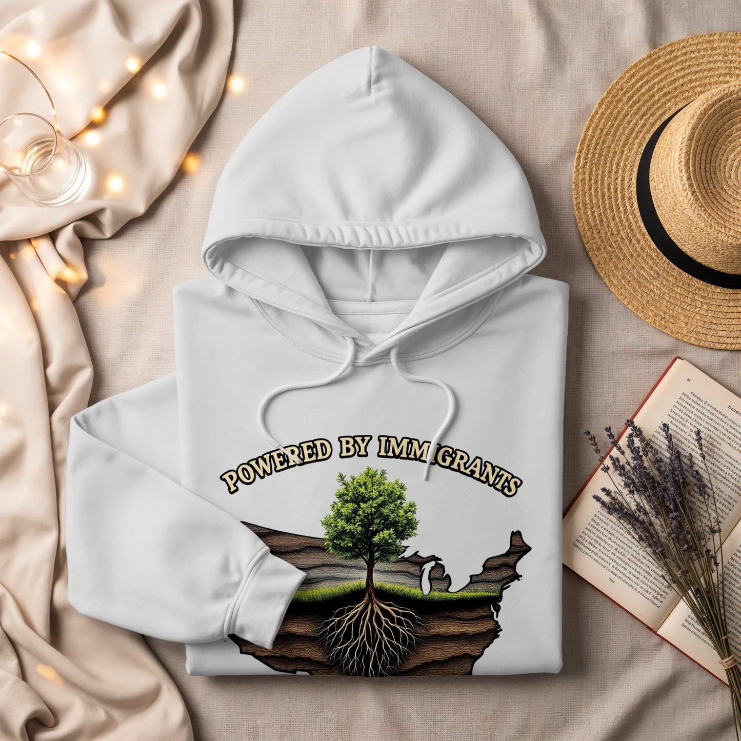 Powered By Imm Grants Hoodie product