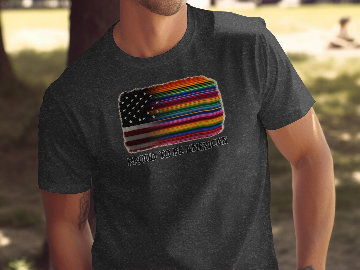 Proud to Be American Rainbow Flag T-shirt product