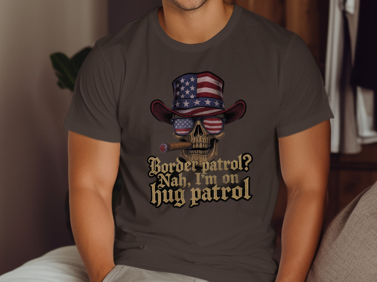 Border Patrol Nah I'm on Hug Patrol T-shirt product