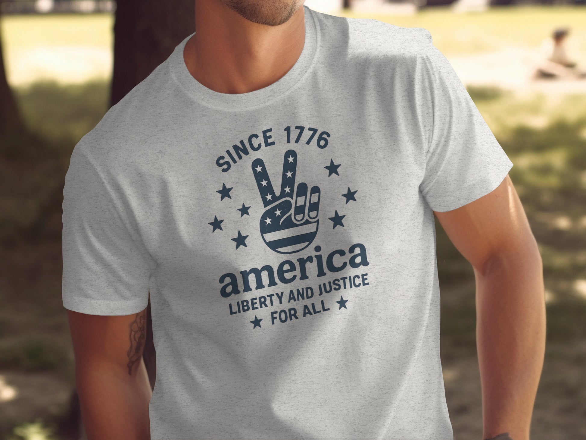 Since 1776 America Liberty and Justice For All product type