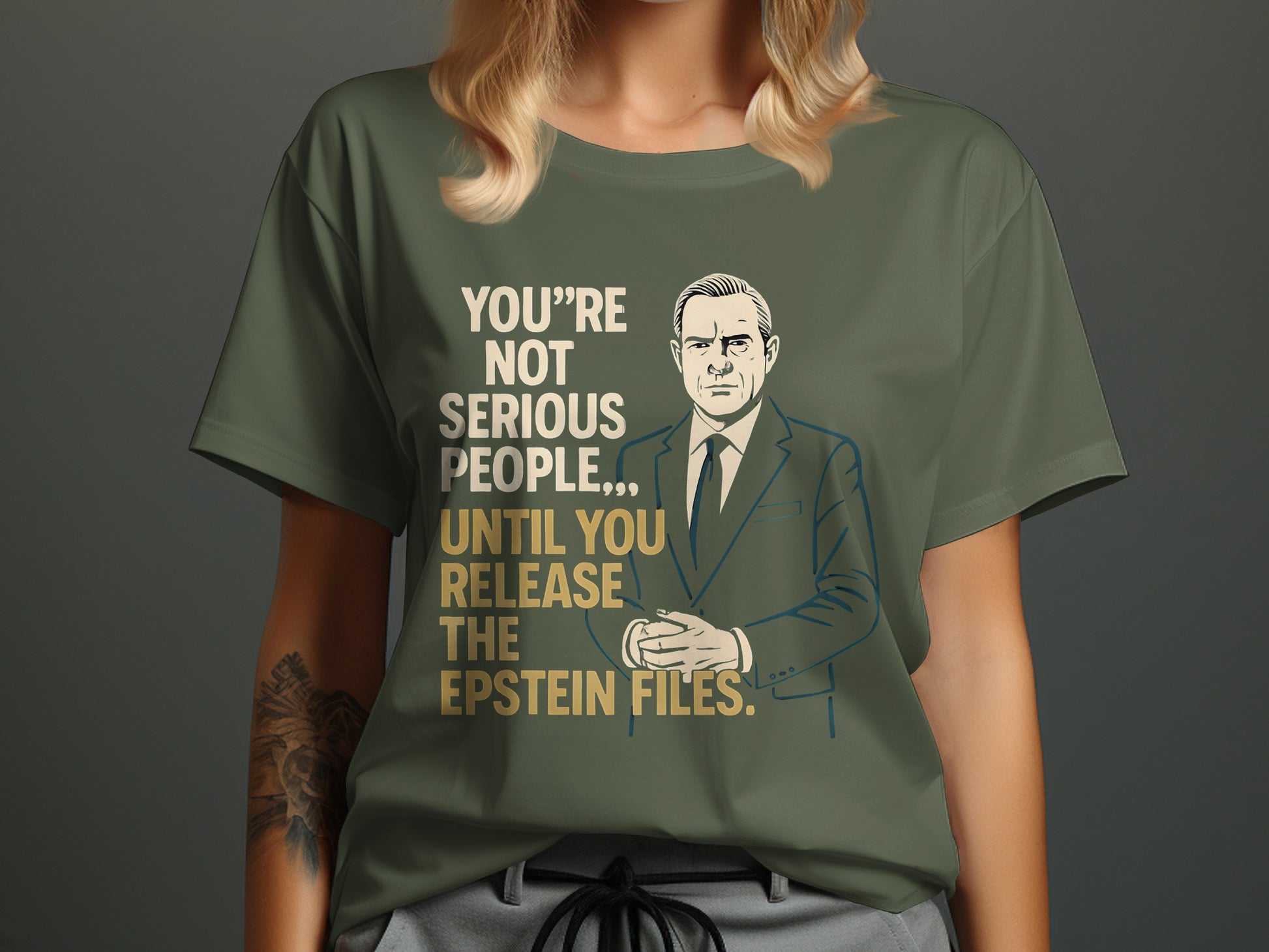 You're Not Serious People Until Release Files shirt