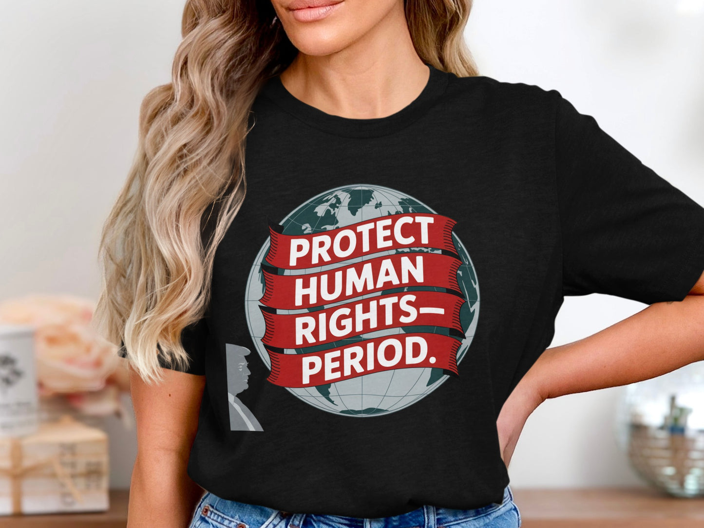 Protect Human Rights Period Graphic Tee product