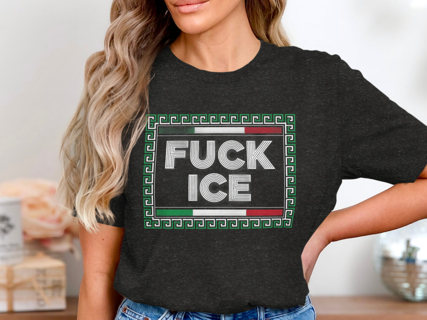 Fuck Ice Graphic Statement Shirt product