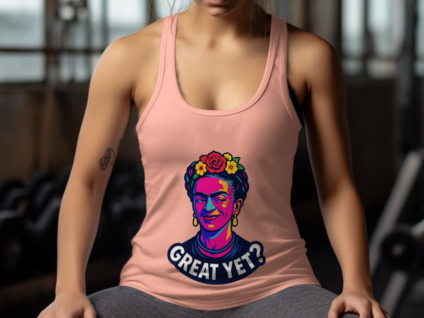 Vibrant Great Yet Design Women's Fitness Tank product type