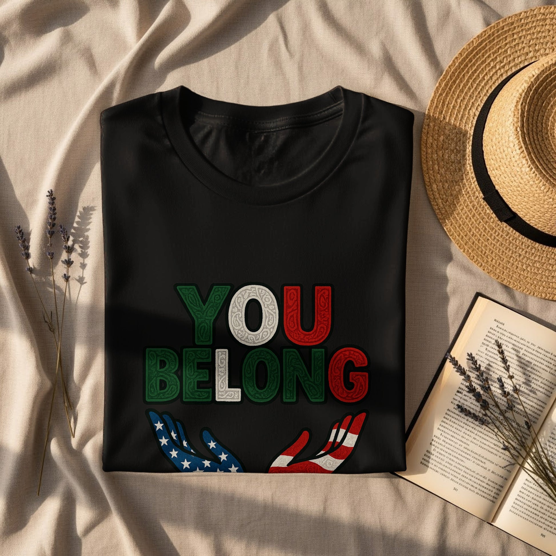 You Belong Printed T-Shirt Graphic Fashion Product