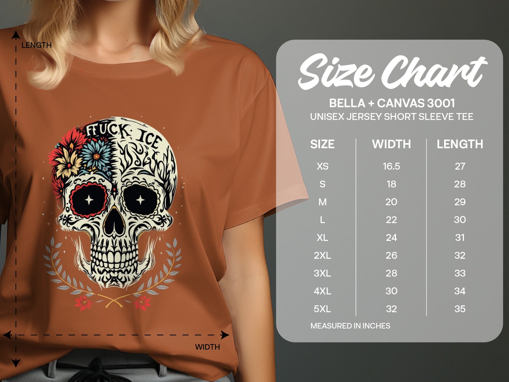Skull Design Short Sleeve Tee product