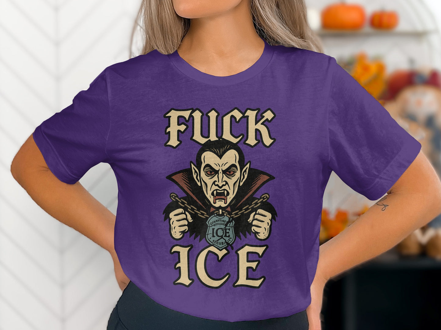 Vintage Dracula Fuck ICE Graphic Tee product