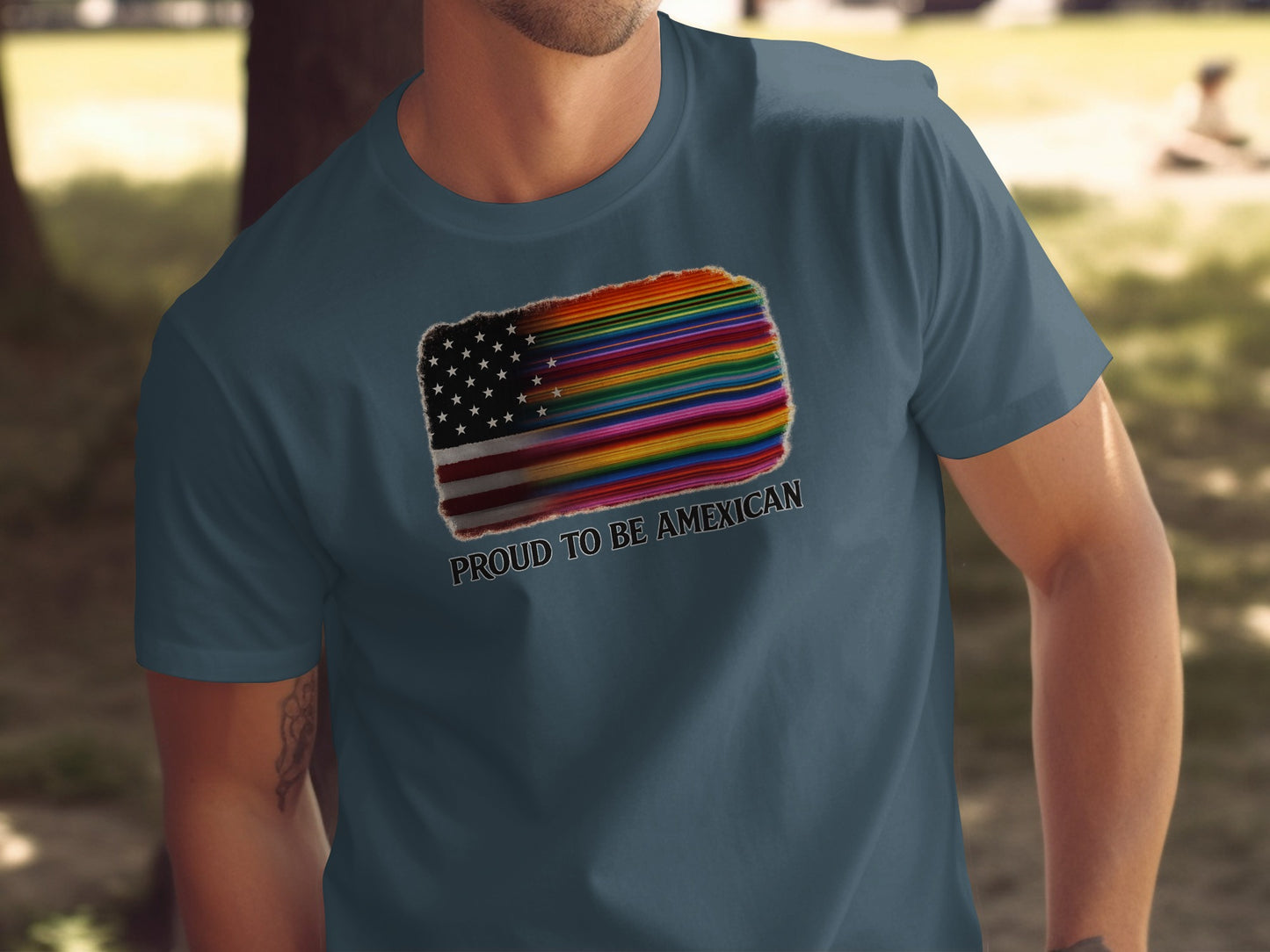 Proud to be American Flag Graphic T-shirt product type