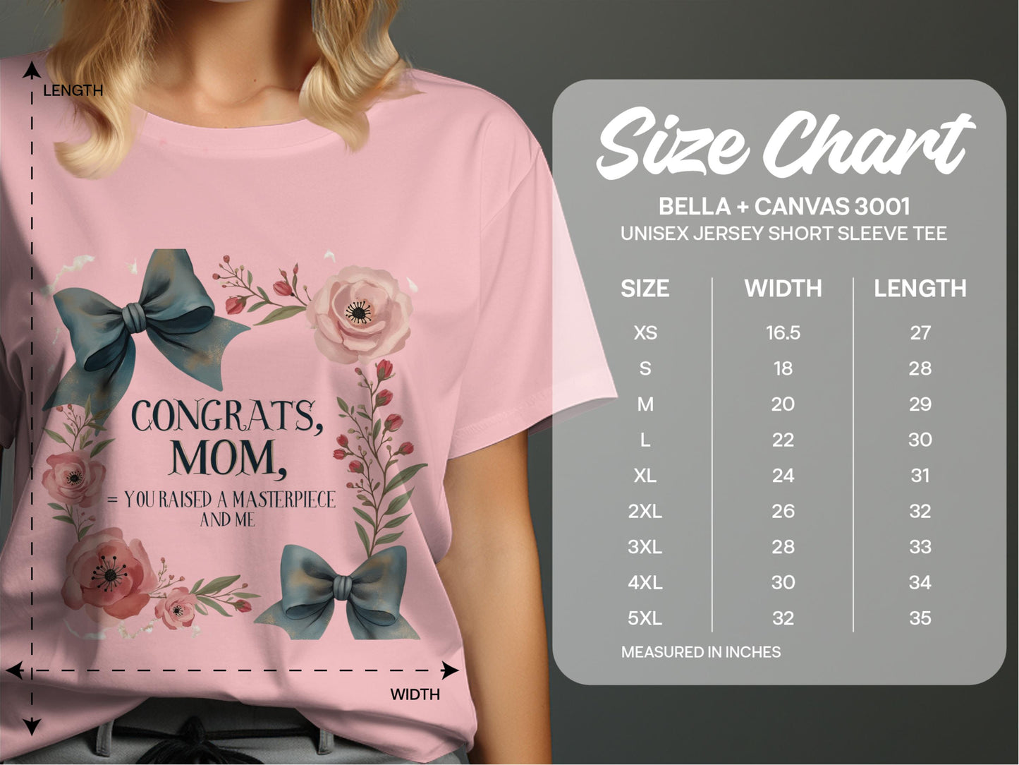 Congrats Mom You Raised A Masterpiece Short Sleeve Tee product