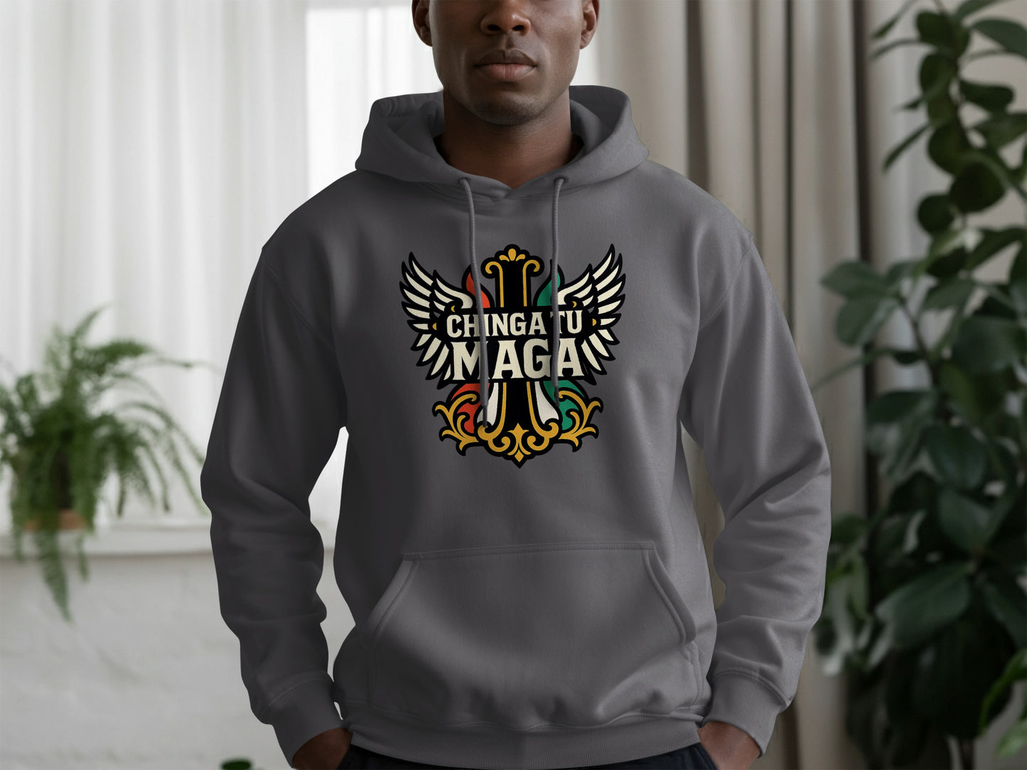 Chinga Tu Maga Stylish Graphic Hoodie product