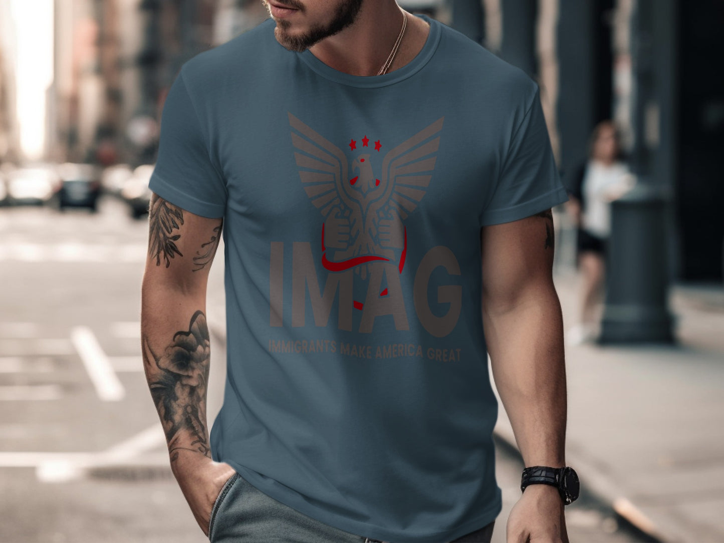 IMAG Immigrants Make America Great T-shirt product type