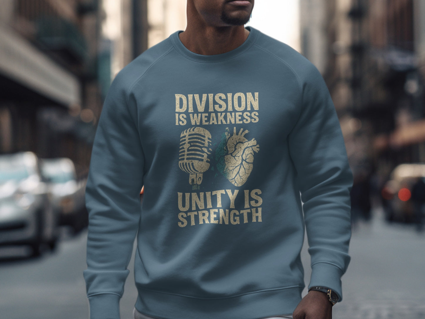 Division is Weakness Unity is Strength Sweater product type