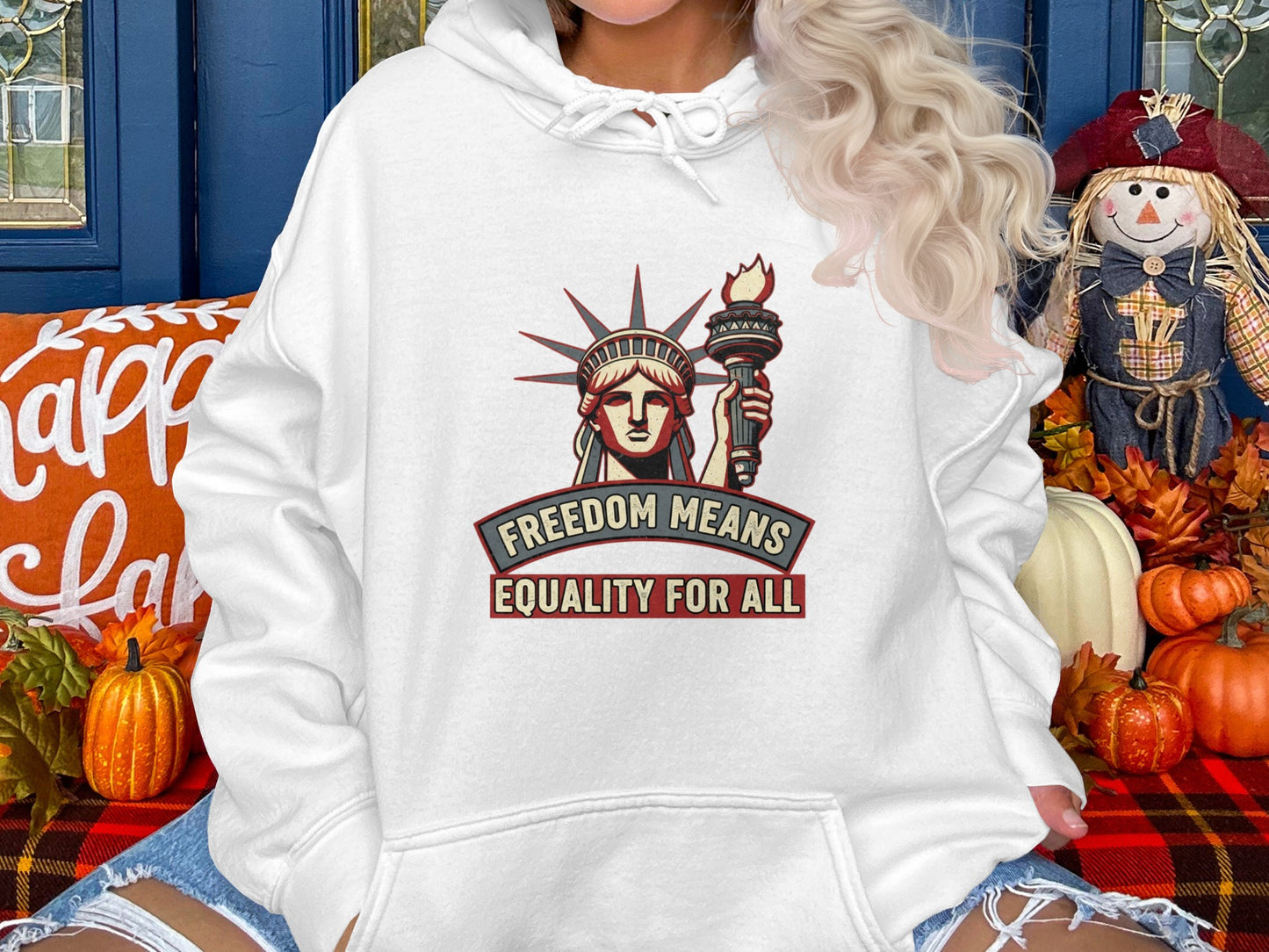 Freedom Means Equality for All Hooded Sweatshirt product