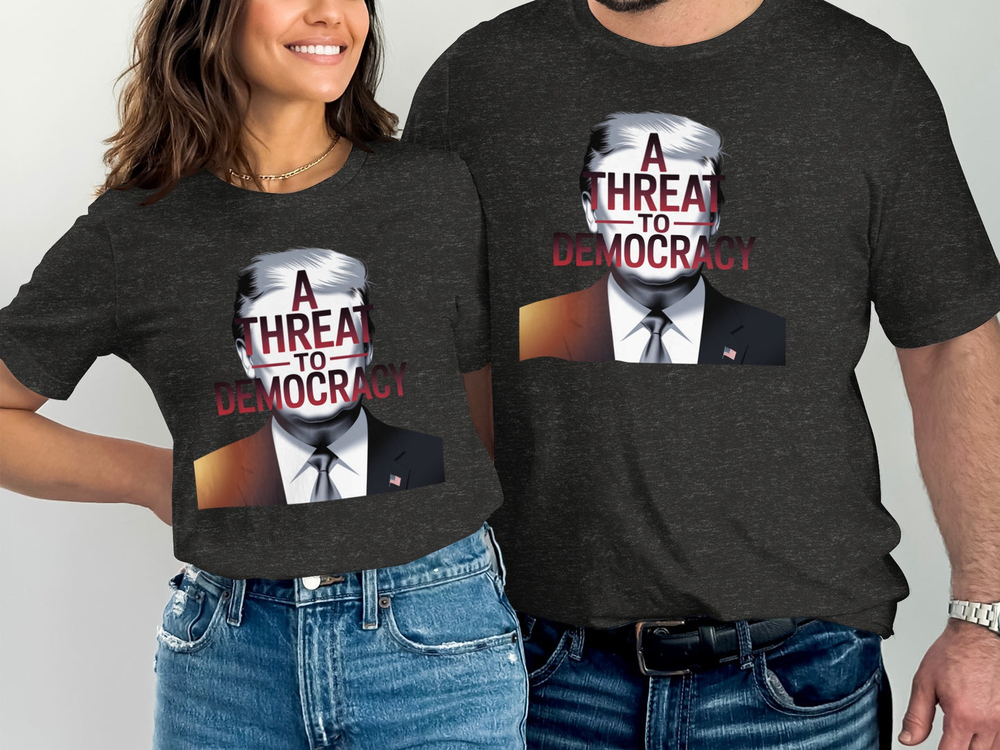A Threat to Democracy Graphic T-Shirt product