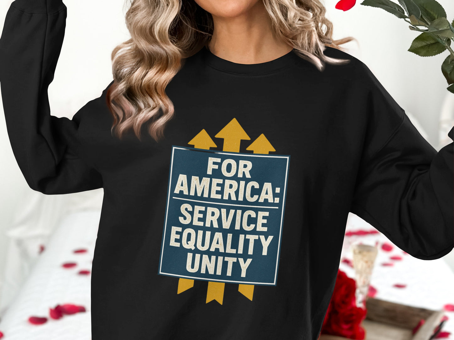 For America Service Equality Unity Sweatshirt product