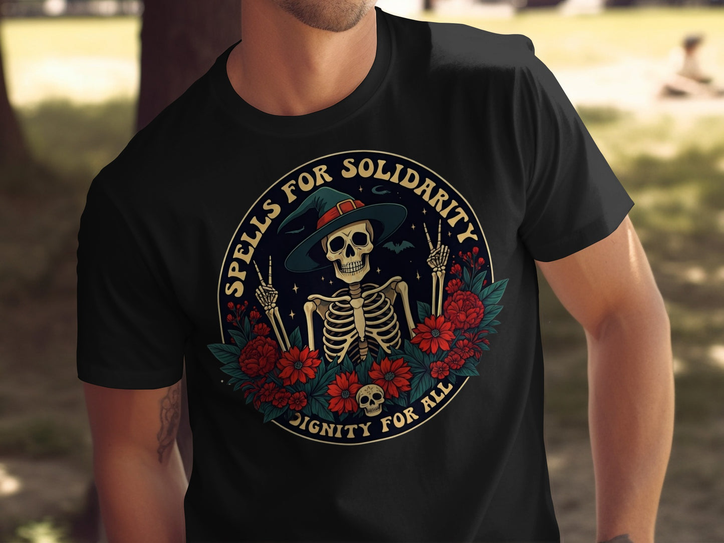 Spells for Solidarity Dignity for All Skeleton product