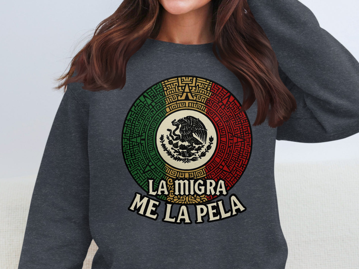 LA MIGRA ME LA PELA Graphic Sweatshirt product type