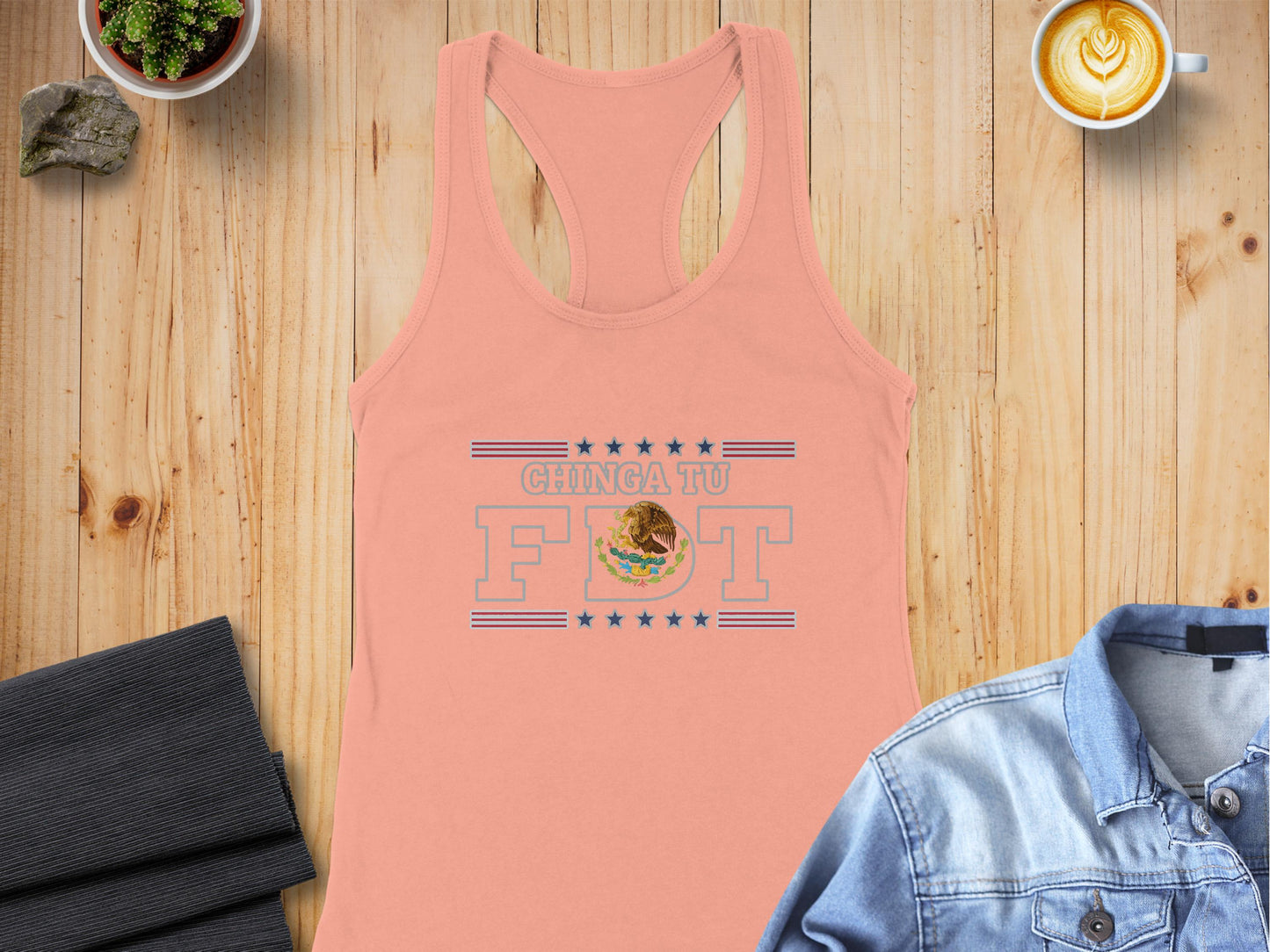 Chinga Tu FIT Graphic Design Women's Tank Top product type