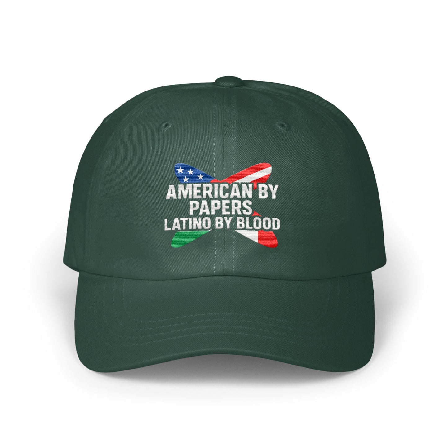 American By Papers Latino By Blood hat product
