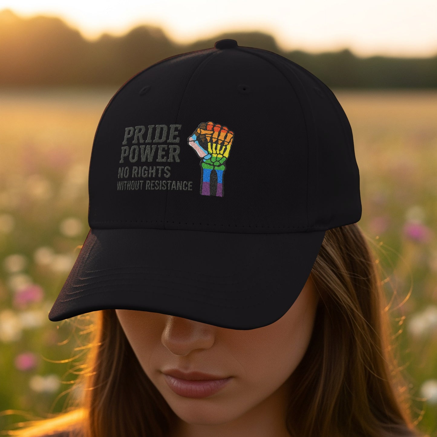 Pride Power No Rights Without Resistance Hat product type