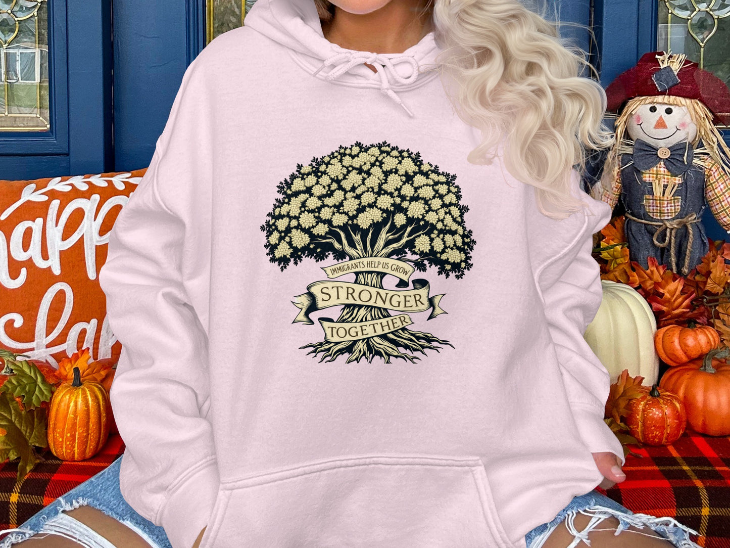 Women's Help Cure Stronger Together Hoodie product