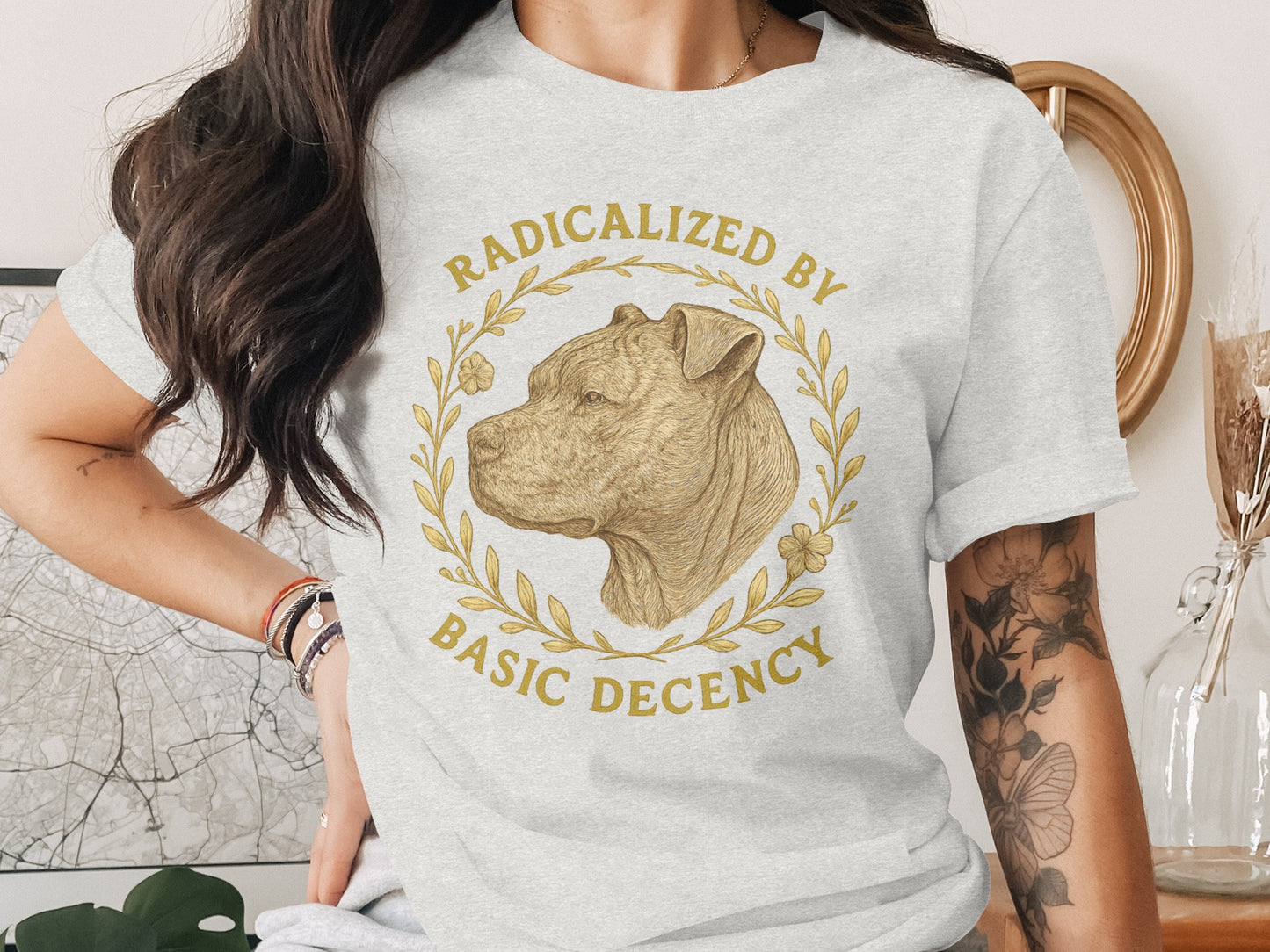 Radicalized by Basic Decency T-shirt product