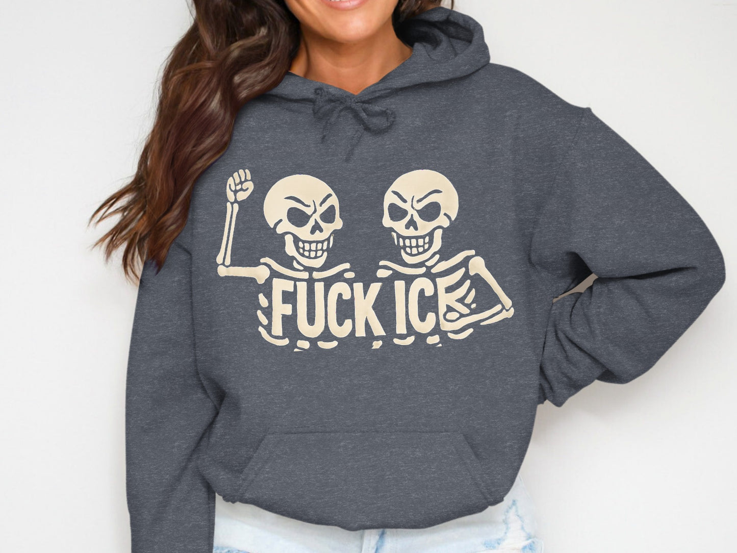 Bold Graphic Skeleton Statement Hoodie product