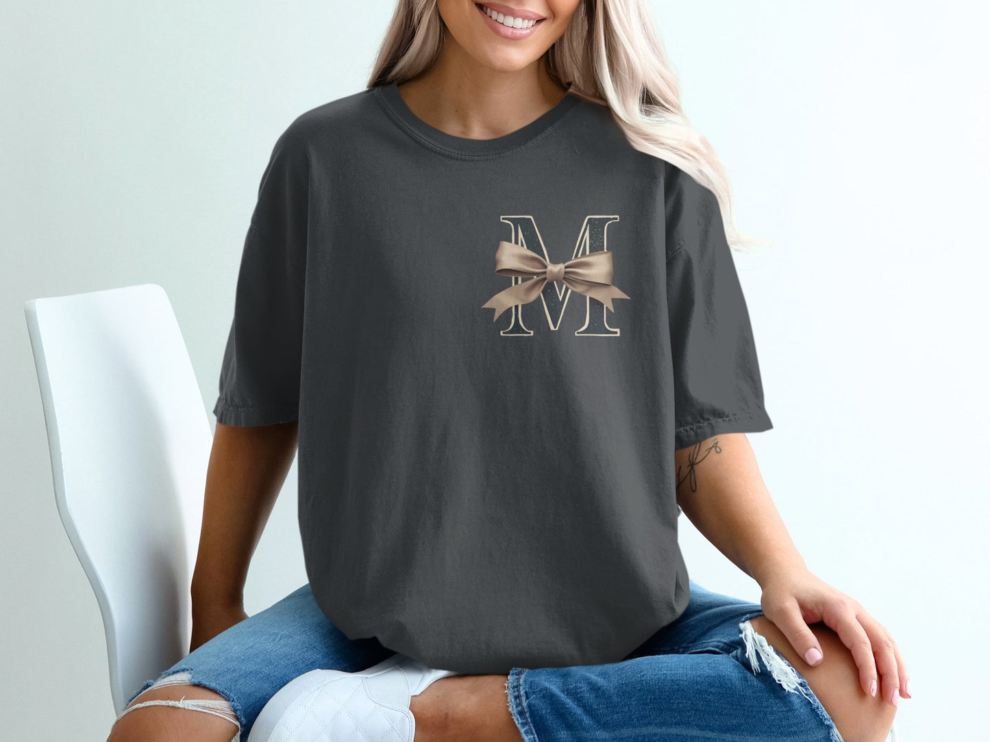Stylish Monogram M Design Casual Wear Top product type
