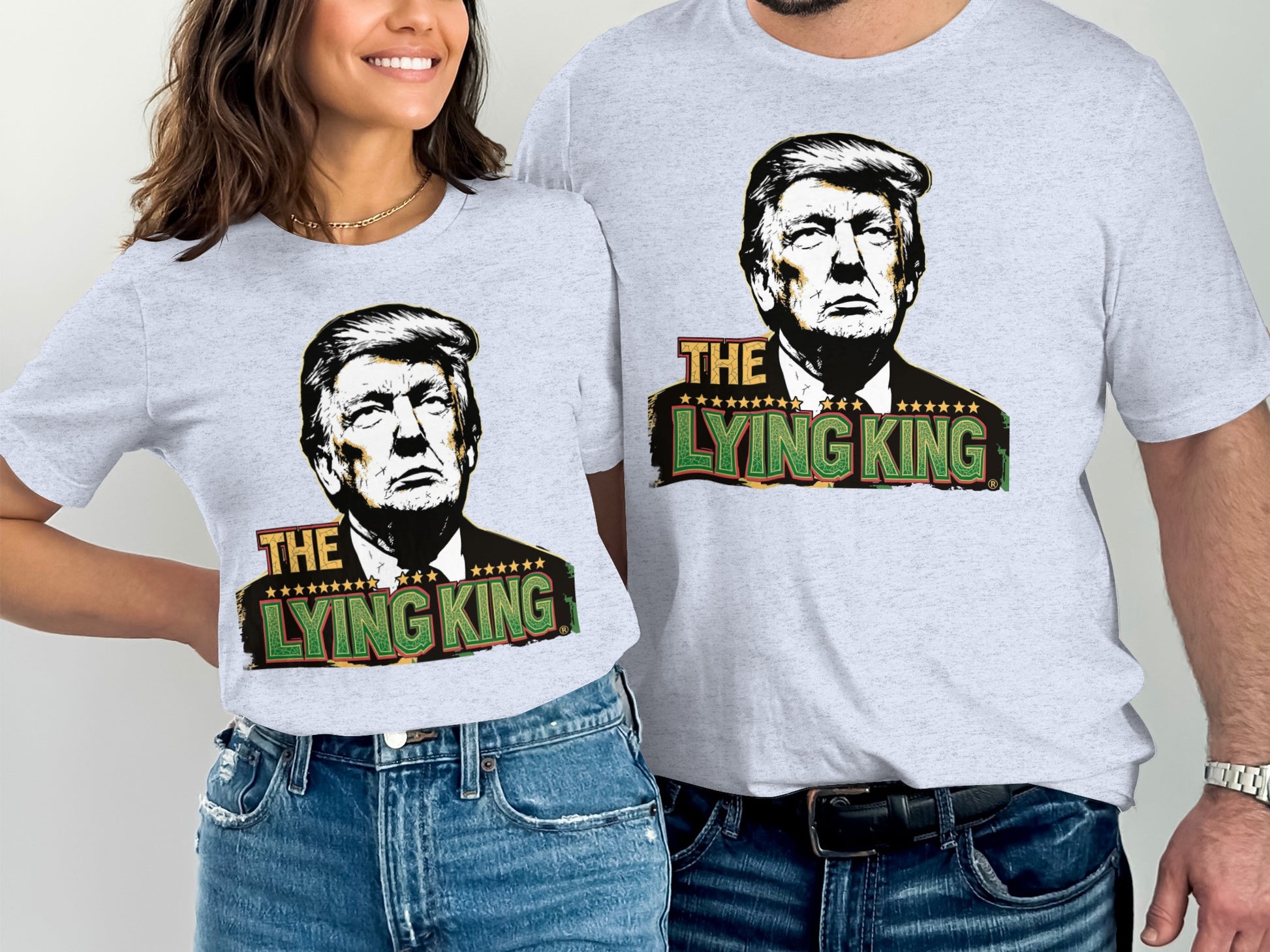 The Lying King Unique Graphic Tee Shirt product type