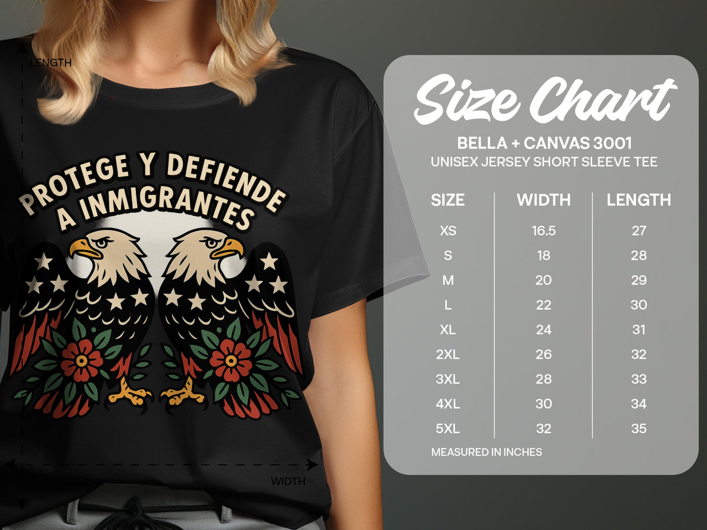 Protege Y Defiende A Inmigrantes Tee product
