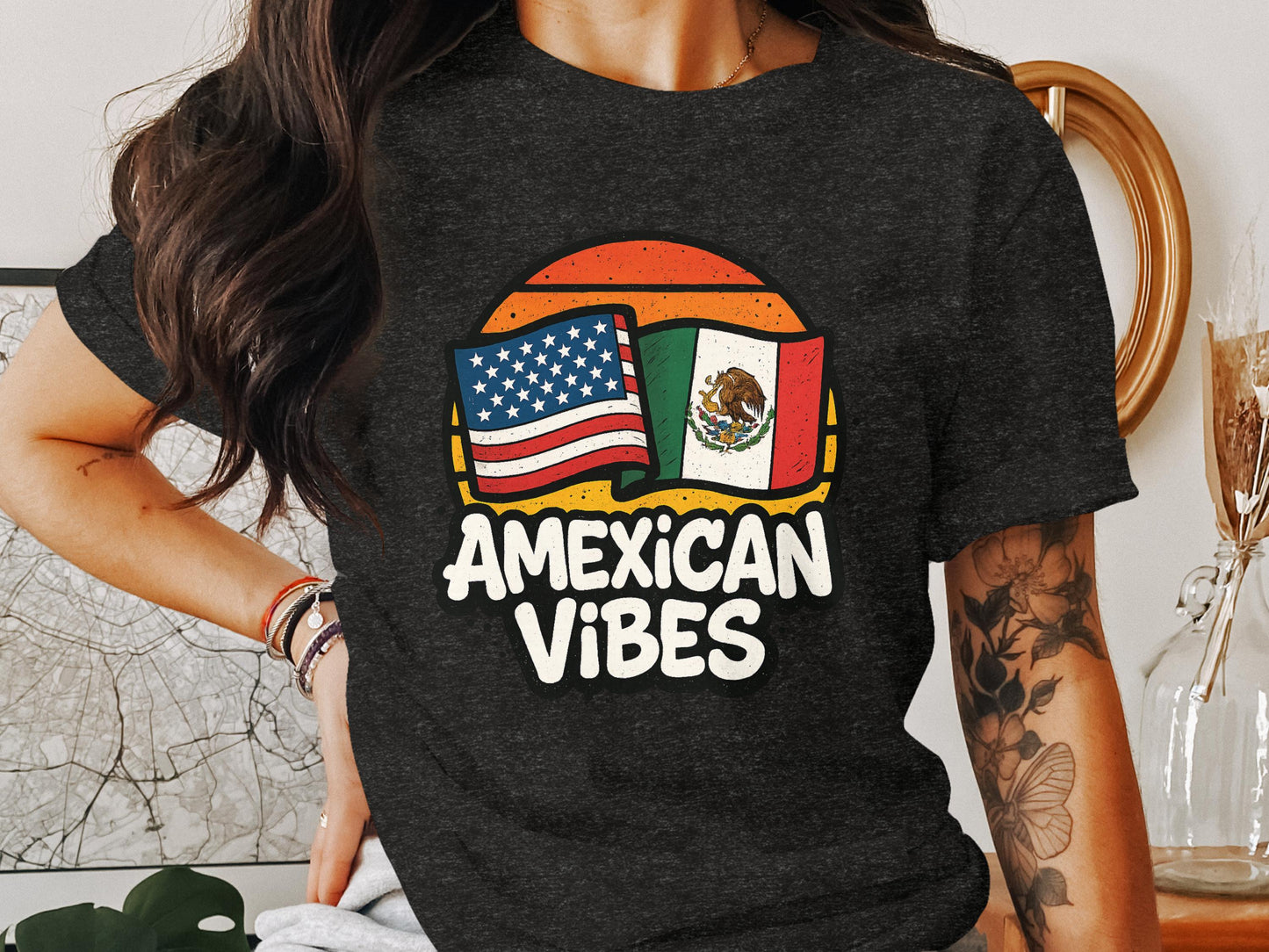 Amexican Vibes Graphic Tee Perfect for Everyday Wear product type