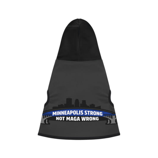MINNEAPOLIS STRONG NOT MAGA WRONG Hoodie