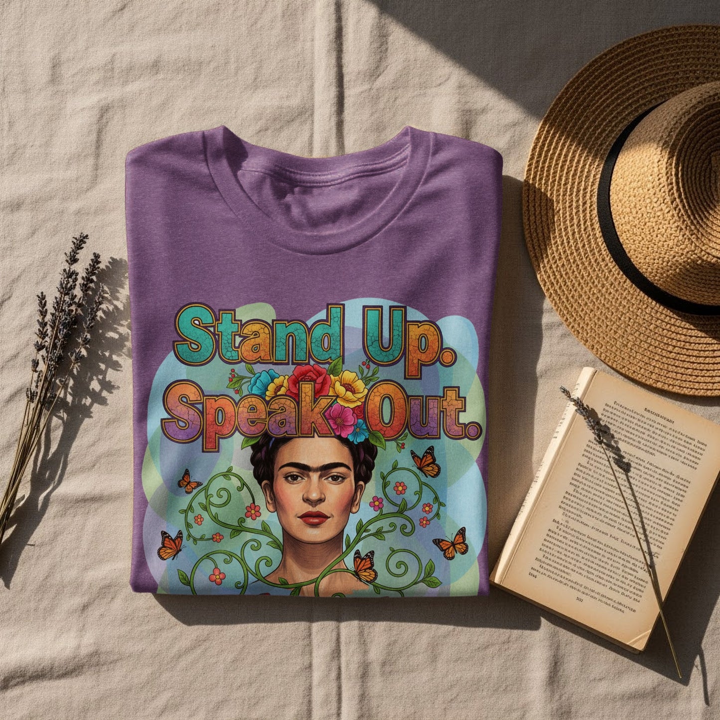 Stand Up Speak Out Frida Kahlo Graphic T-Shirt product