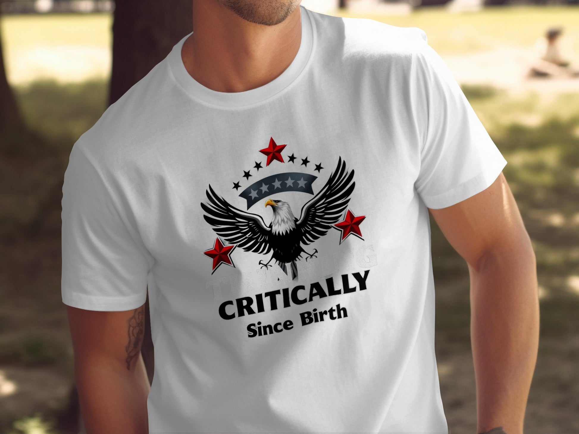 Critically Since Birth Graphic T-shirt product type