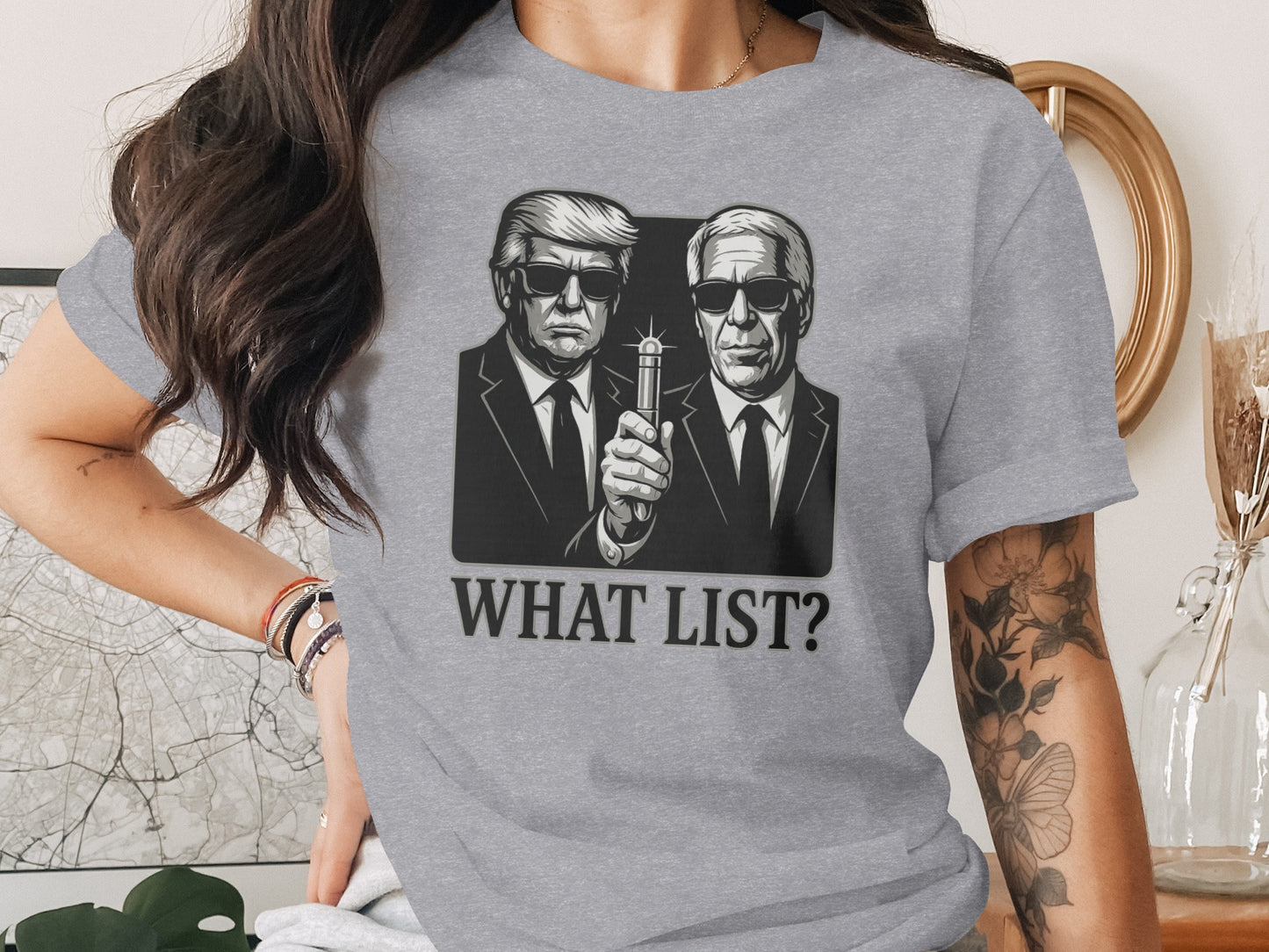 What List Graphic T-Shirt Funny Novelty Product
