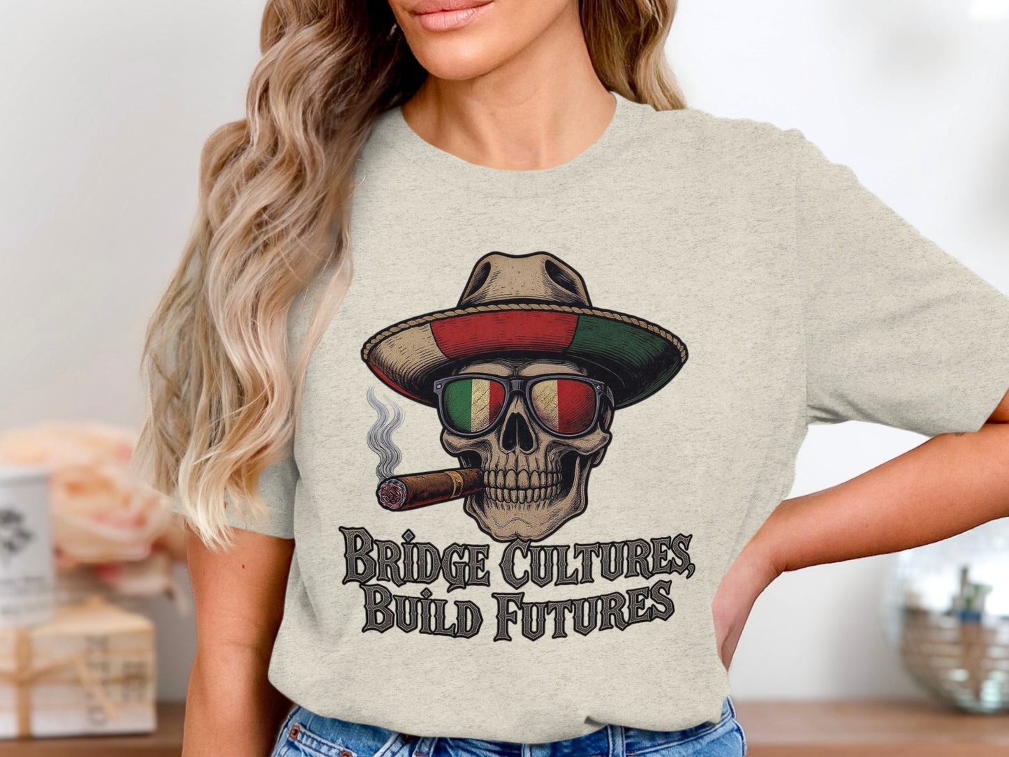 Bridge Cultures Build Futures Graphic T-shirt product
