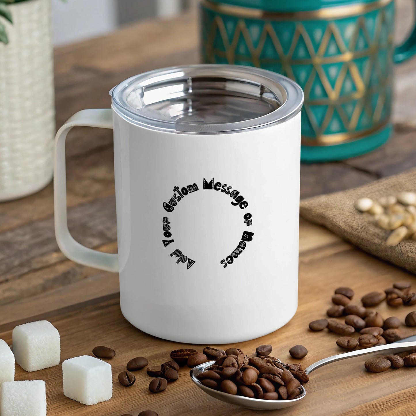 Personalized Coffee Mug with Custom Message Product