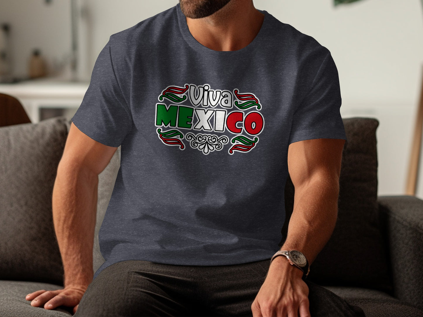 Viva Mexico Graphic Print Casual T-Shirt product type