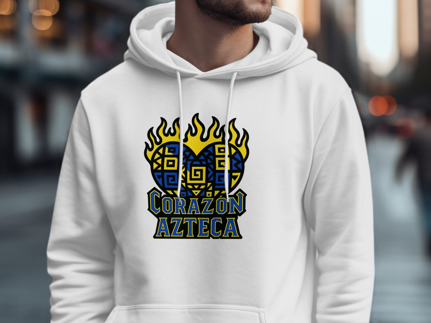 Corazon Azteca Graphic Hoodie Comfortable Design product