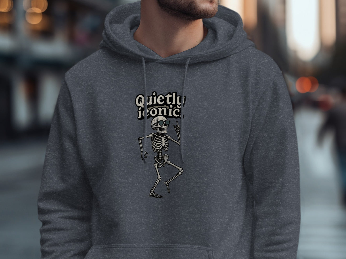 Quietly Ironic Skeleton Hoodie product type