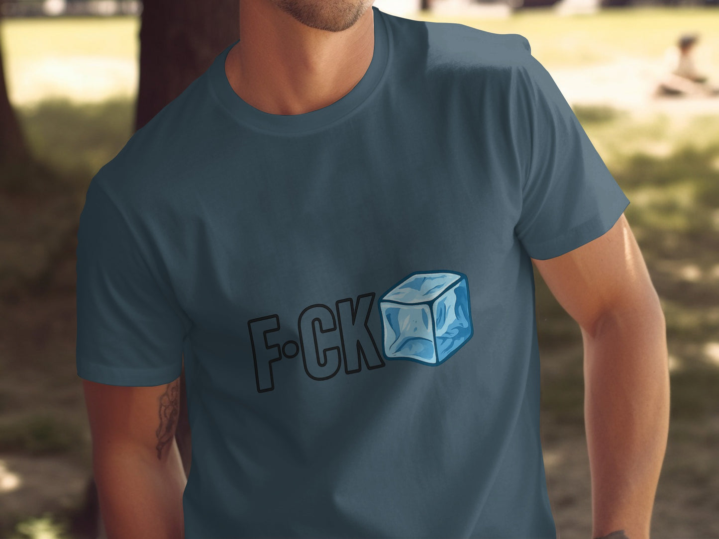 Playful F CK Ice Cube Graphic Short Sleeve Shirt product