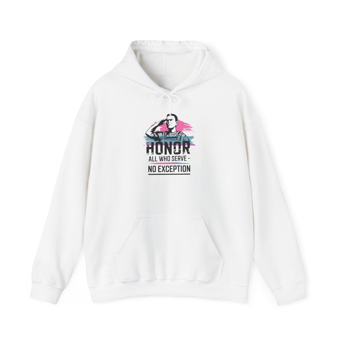Pride hoodie Honor All Who Serve Hoodie - Unisex Heavy Blend™ Sweatshirt