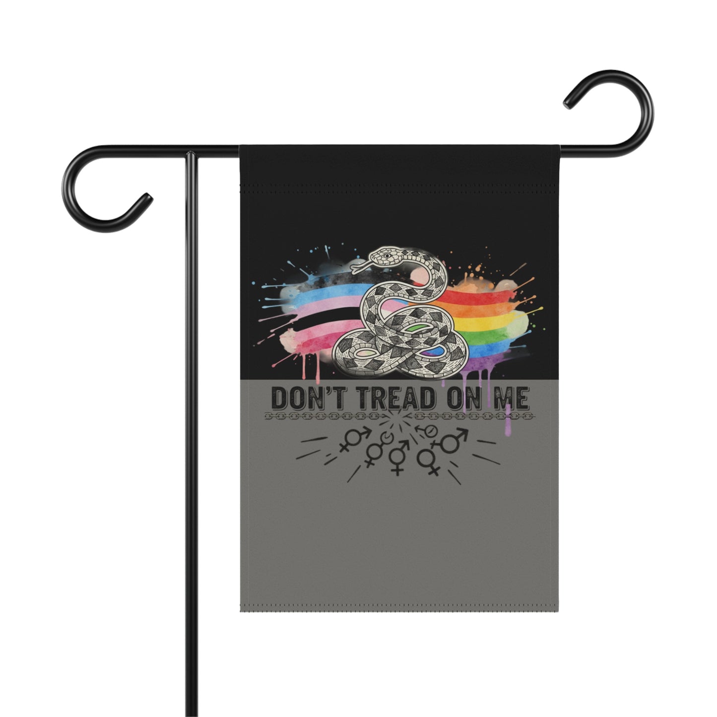 Don't Tread On Me Garden Flag Pride Product