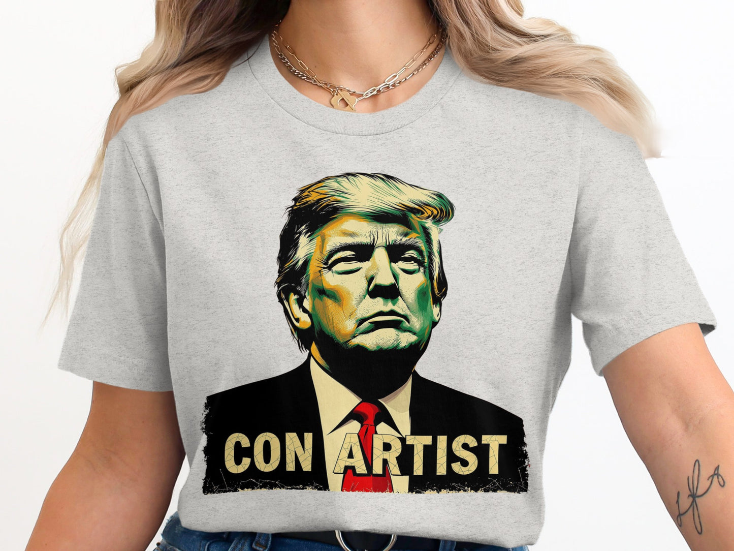 Con Artist Graphic Tee Shirt Product