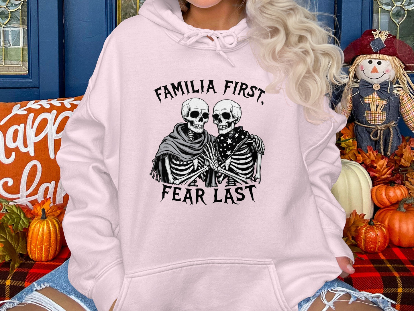 Familia First Fear Last Skeleton Hoodie product