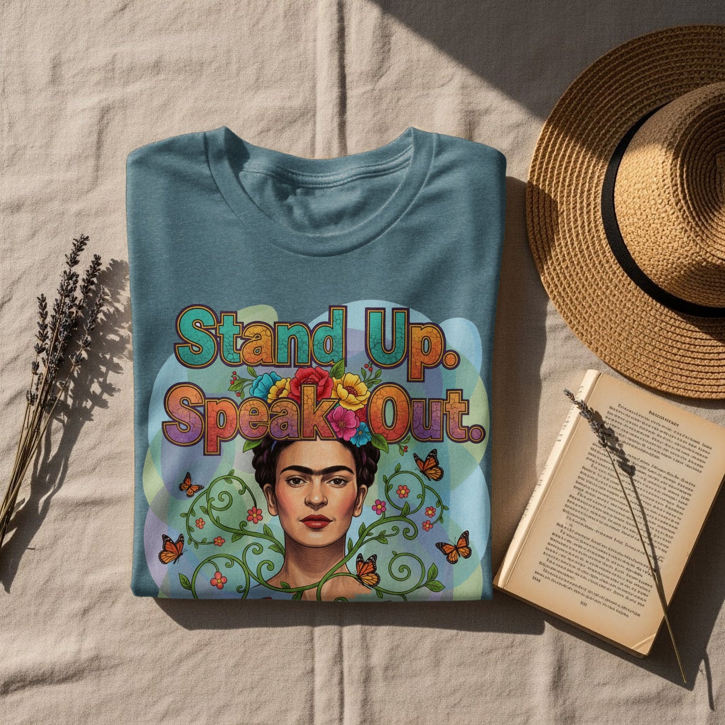 Stand Up Speak Out Art Inspired Graphic Tee product type