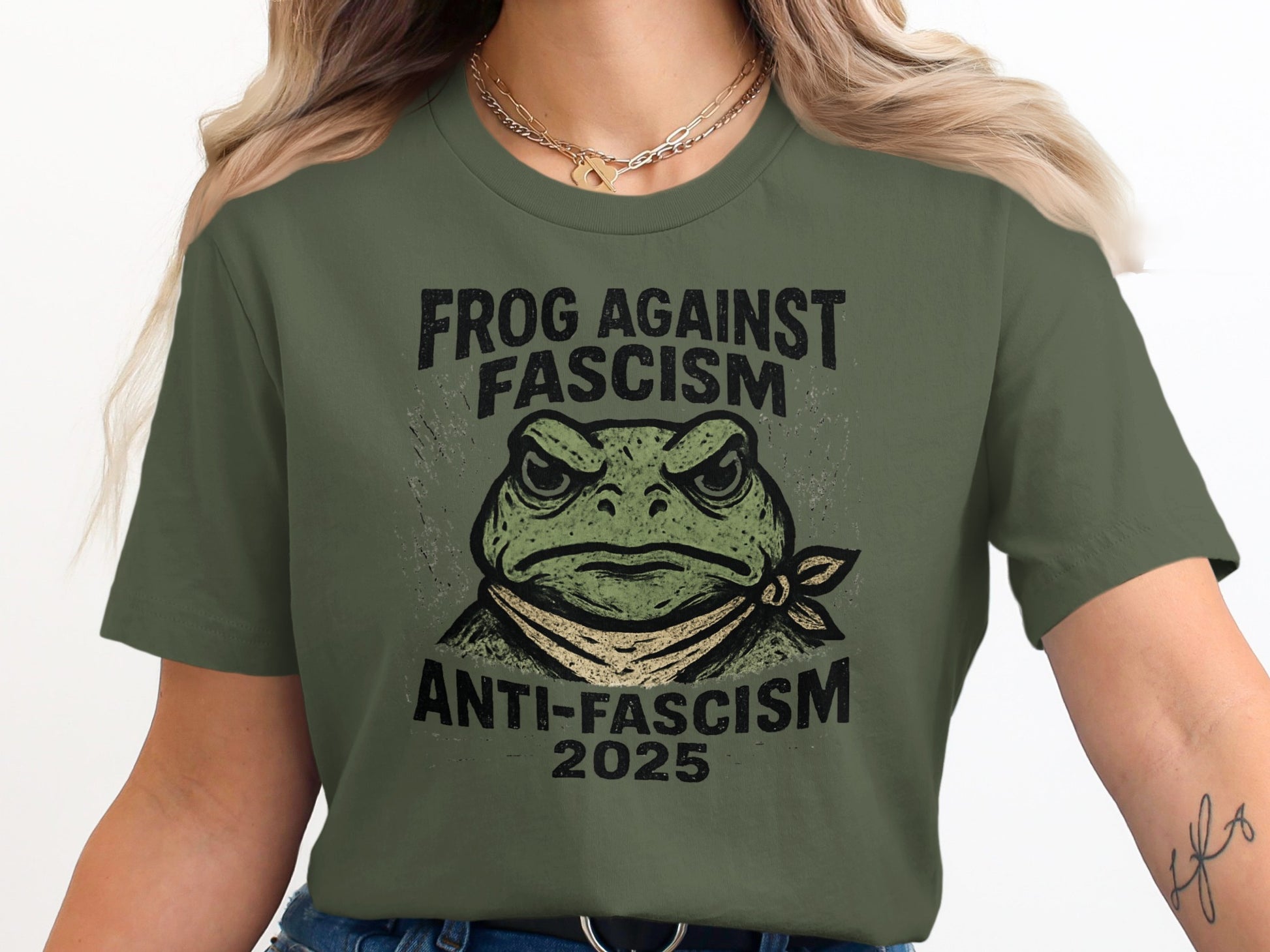 Frog Against Fascism Anti-Fascism 2025 Shirt