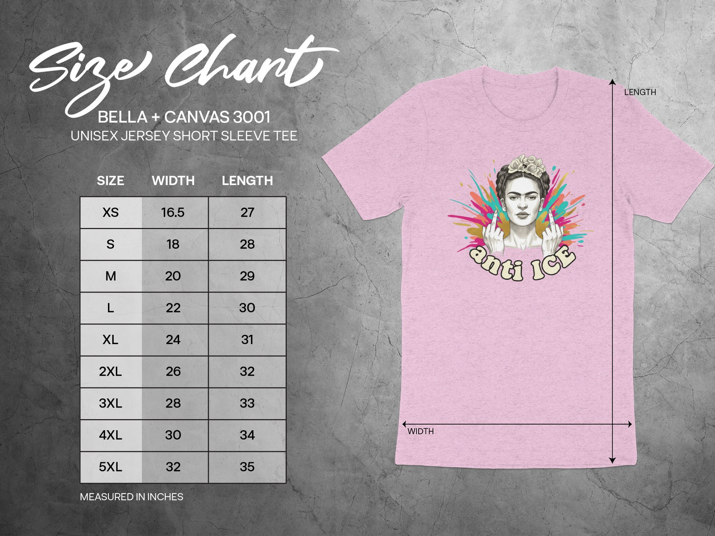 Anti Ice Graphic T-Shirt with Colorful Design