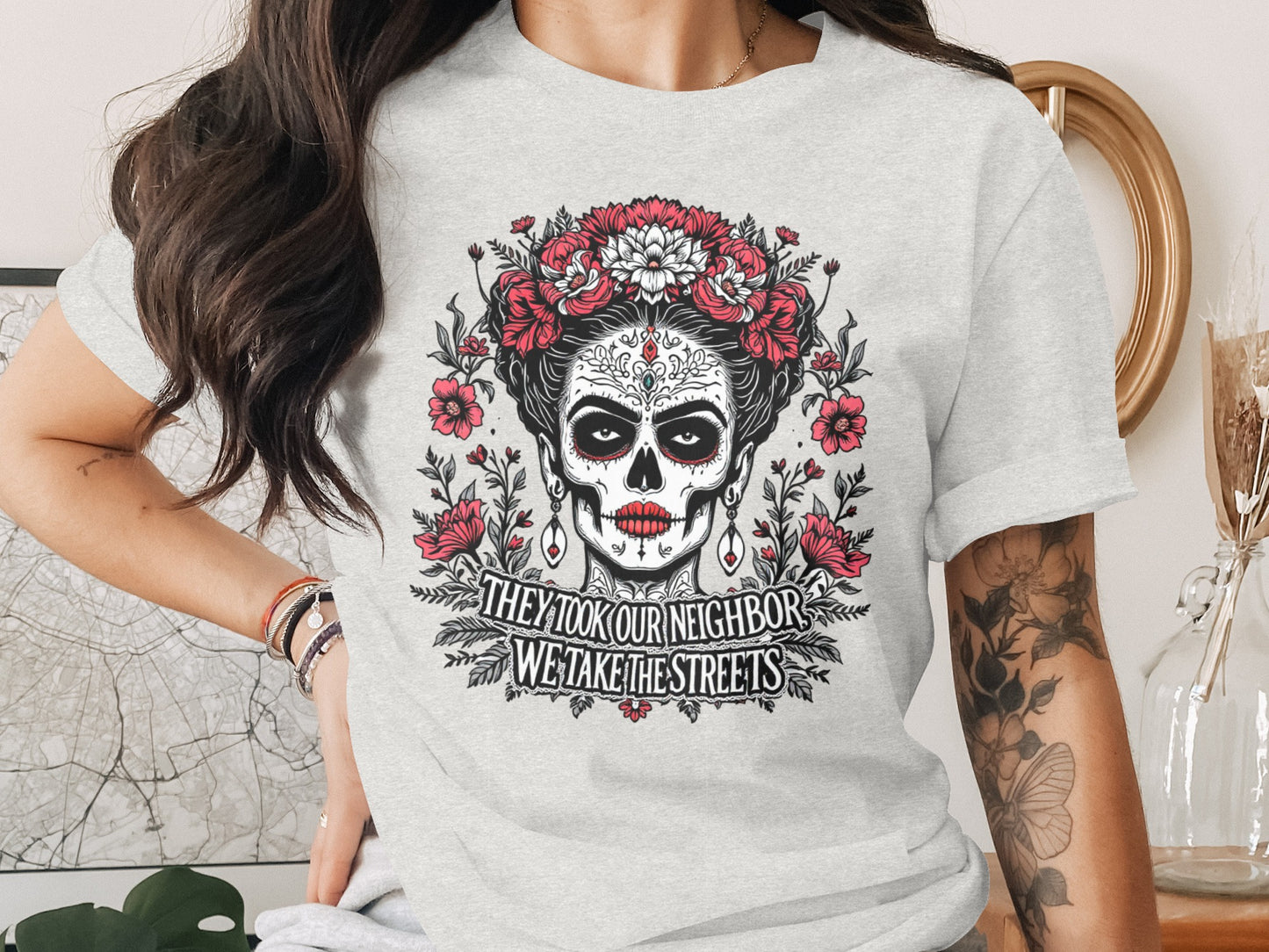 They Took Our Neighbor T-Shirt Graphic Design Product