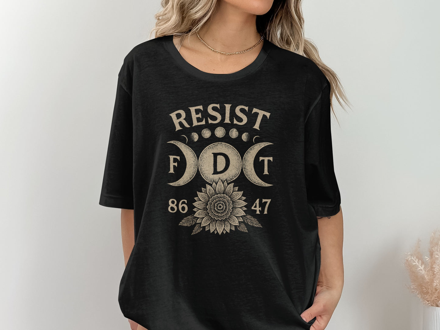 Resist FDT 86 47 Sunflower Design Graphic Tee product
